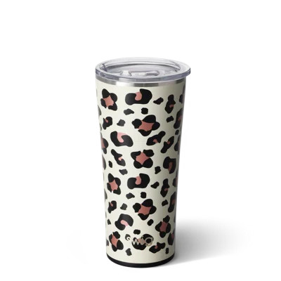 Luxury Leopard Stainless Steel Travel Tumbler Swig Life Size: 22 oz. | Wayfair North America