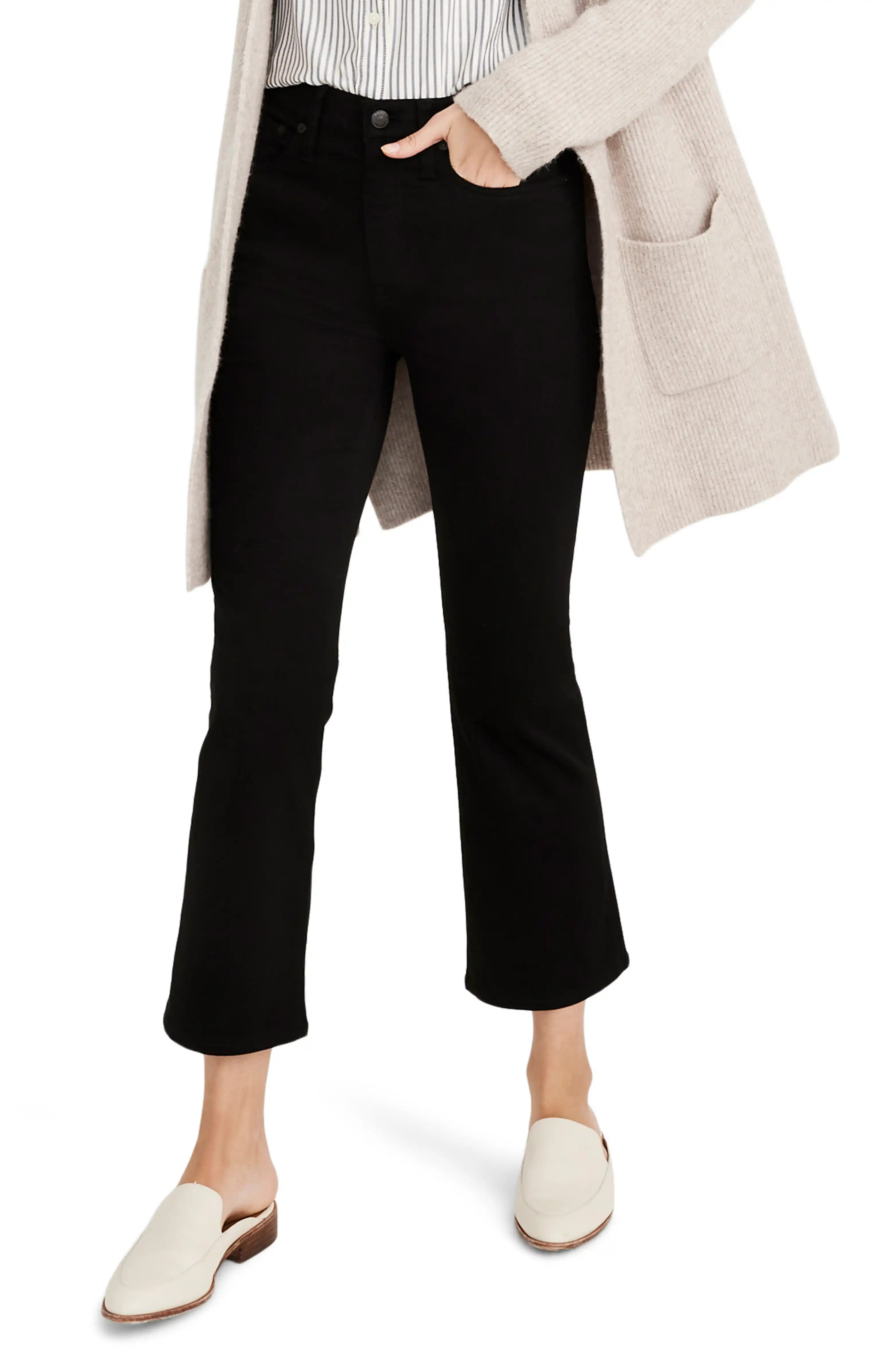 Cali High Waist Crop Demi Boot Jeans | Nordstrom