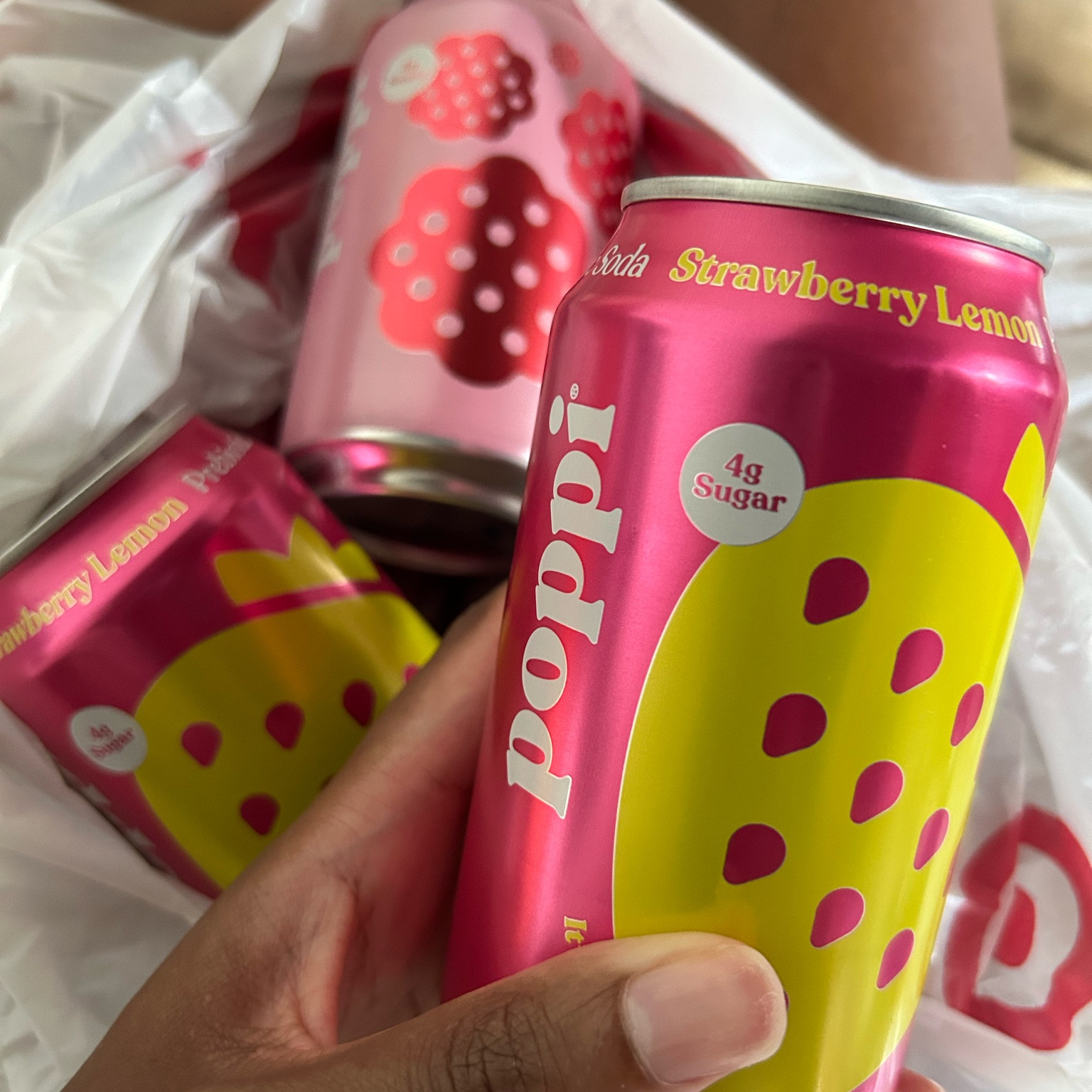 #SALEALERT #sale Tried this poppi soda for the first time yesterday and loved it so much I went to Target to get some more 😆 
Buy 3 for $6 #prebioticsoda #soda #target #targetfinds

#LTKParties #LTKSaleAlert #LTKFamily