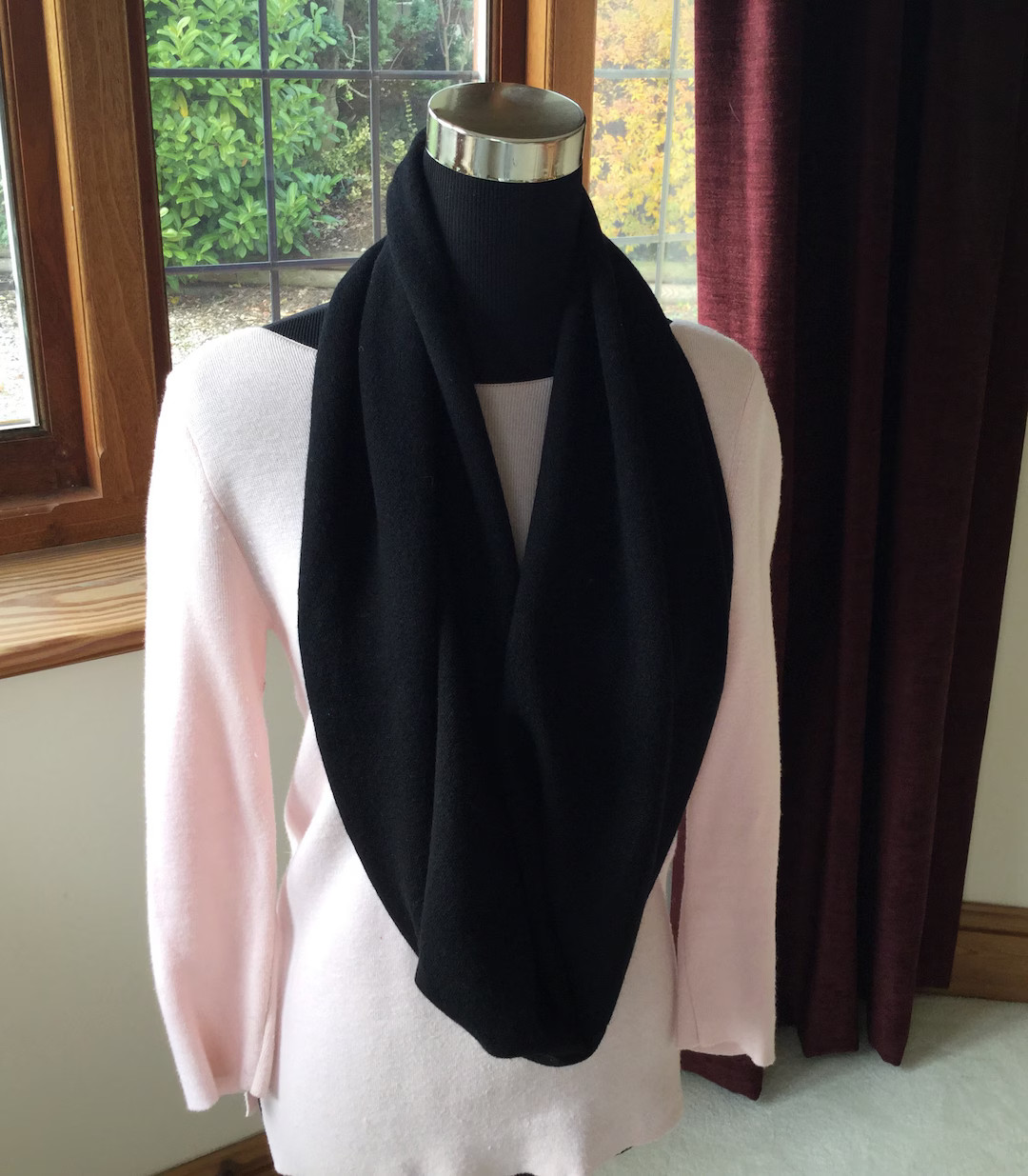 Cashmere Snood, Lightweight Pure Cashmere Cowl, Snood, Neck Warmer - Etsy | Etsy (US)