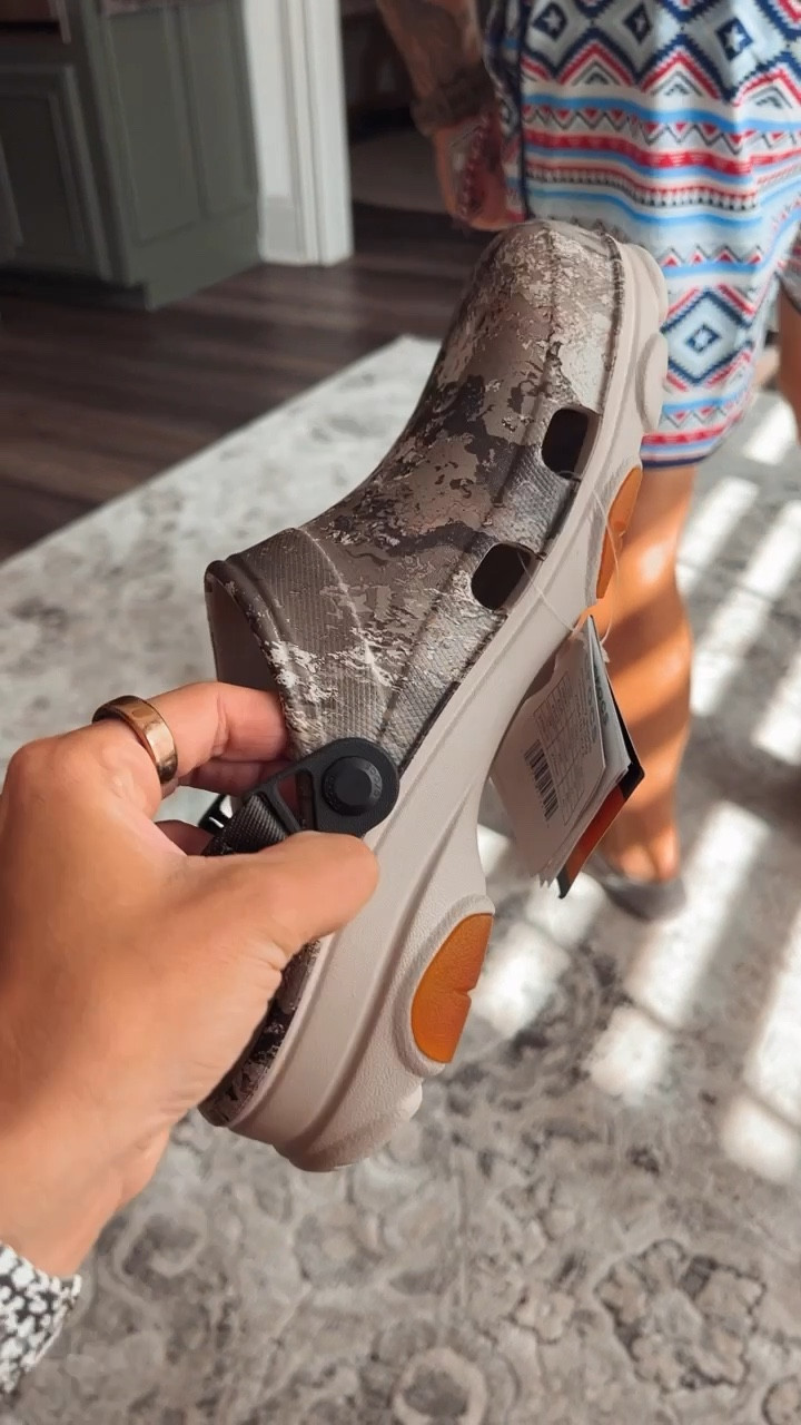 JDs new crocs 🤣 they’re actually SUPER cute in person / on him! Perfect for the yard / hanging at home, the beach or fishing! He loves them - tts! 

#LTKFind #LTKshoecrush #LTKmens