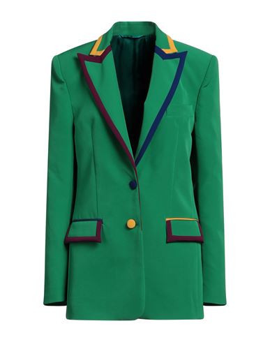Alessandro Enriquez Woman Blazer Green Size 4 Polyester | YOOX (US)