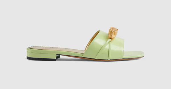 Women's slide sandal with hardware | Gucci (US)