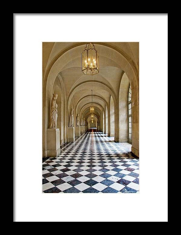 Hallway In Palace Of Versailles Framed Print | Fine Art America