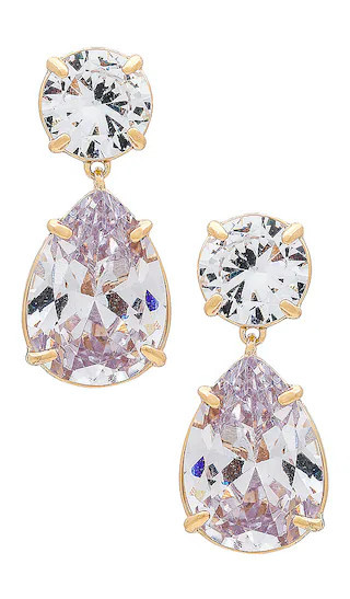 Hillary Earrings in Gold | Revolve Clothing (Global)