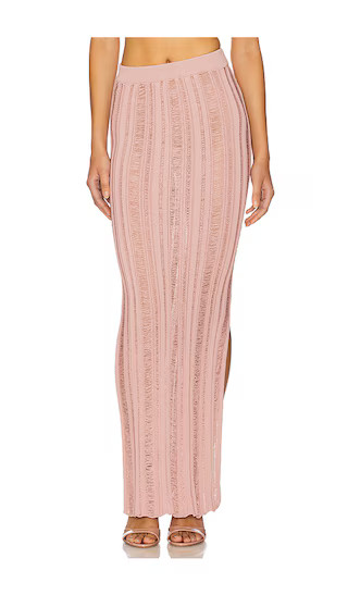 Lilia Skirt in Mauve | Revolve Clothing (Global)