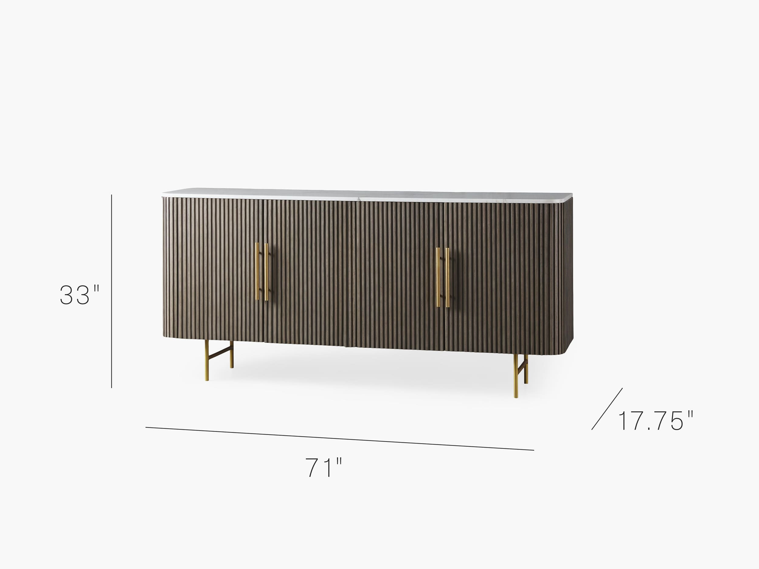 Finnley Media Console | Arhaus