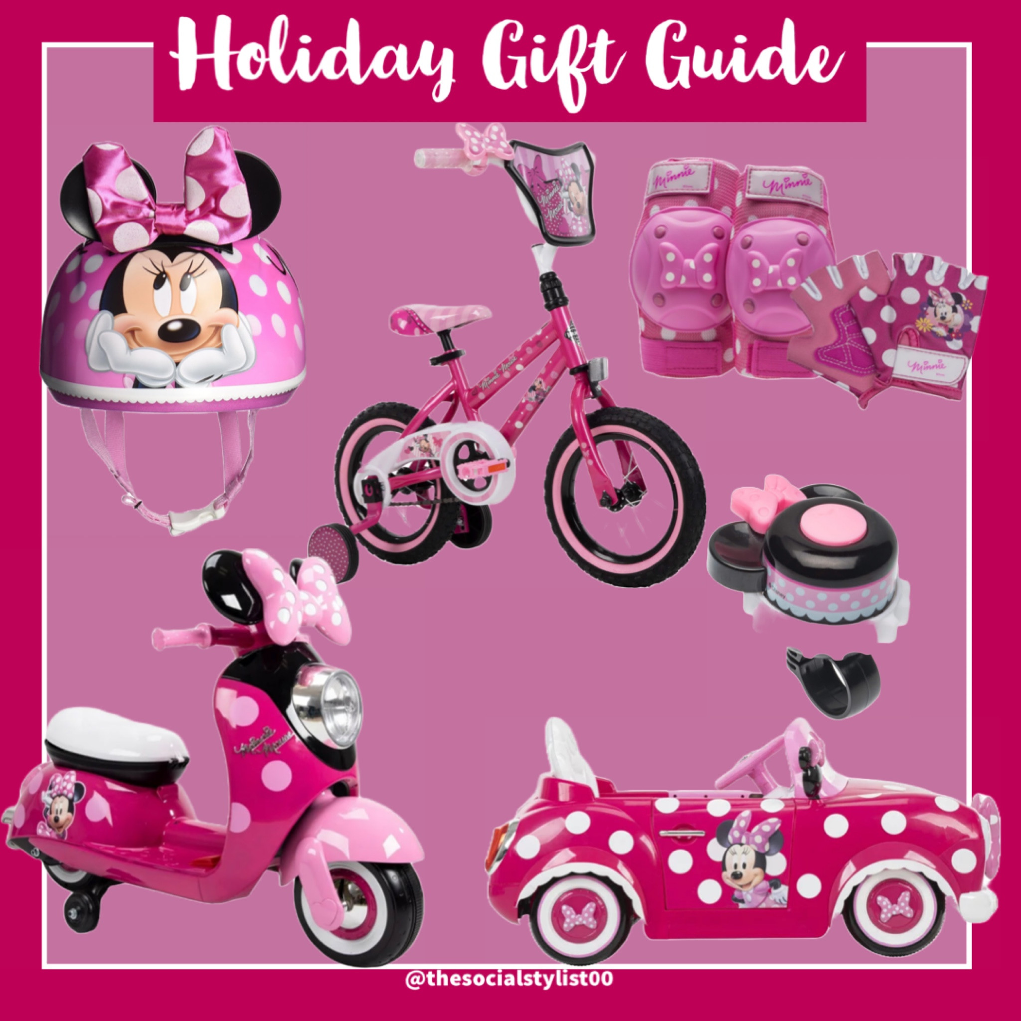 Holiday Guide Guide 

Christmas gifts, holiday gifts, toddler gifts, kids gifts, toddler girl, Minnie Mouse, pink, bike, powered car, 

#LTKkids #LTKGiftGuide #LTKCyberWeek