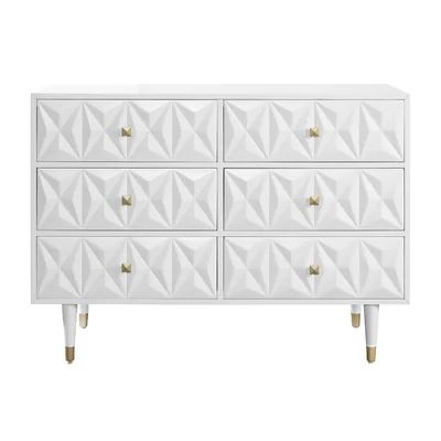 Morley 6 Drawer Double Dresser | Wayfair North America