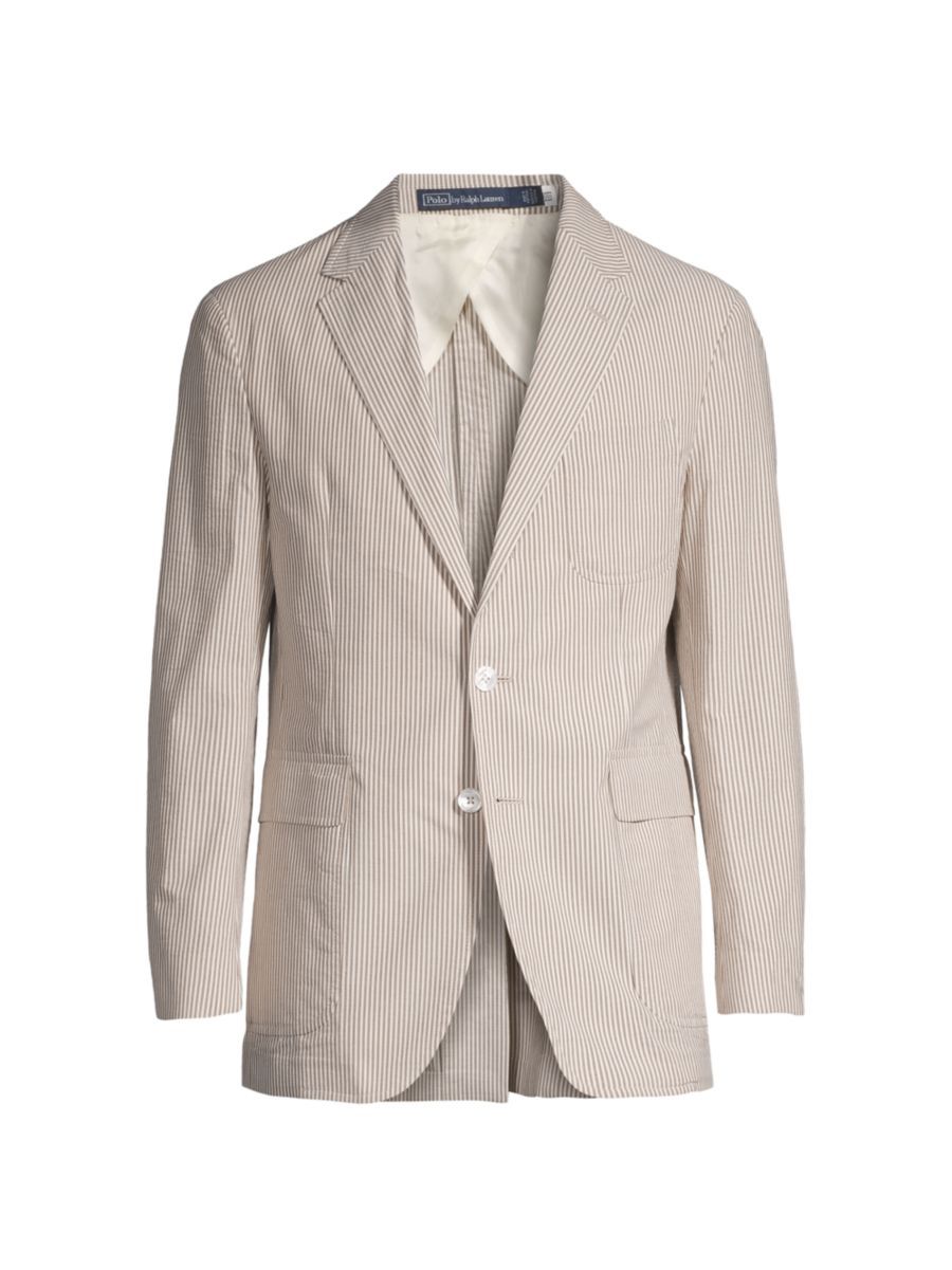 Seersucker Single-Breasted Sport Coat | Saks Fifth Avenue