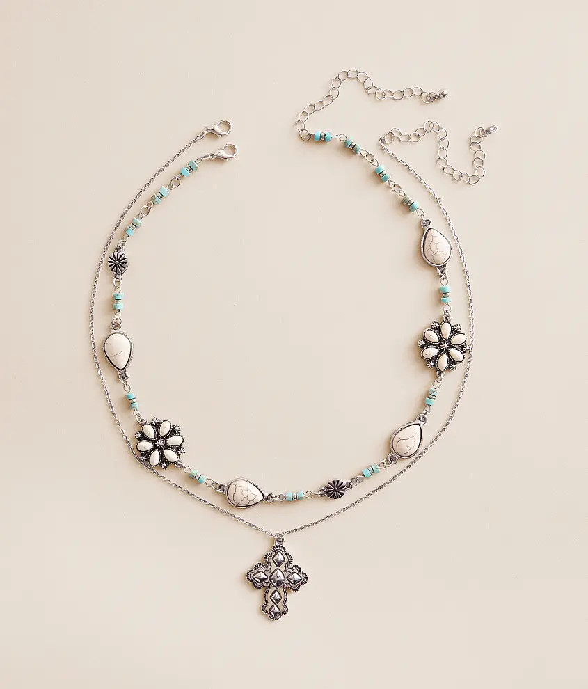 2 Pack Western Necklace Set | Buckle