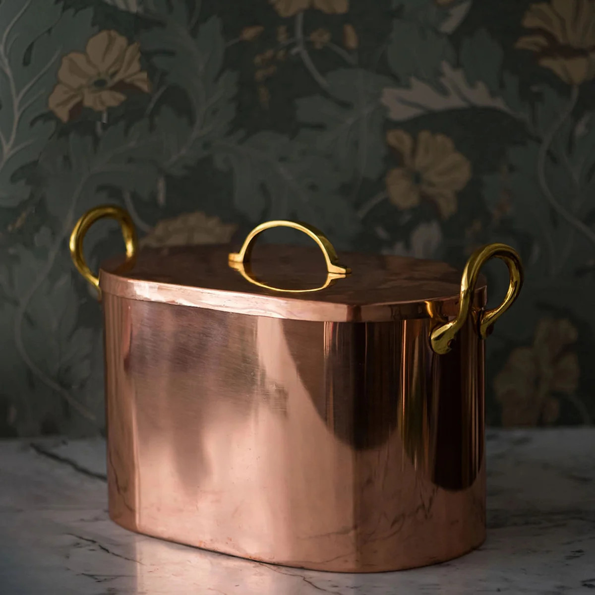 Hierloom Copper Bread Box | The Addison West