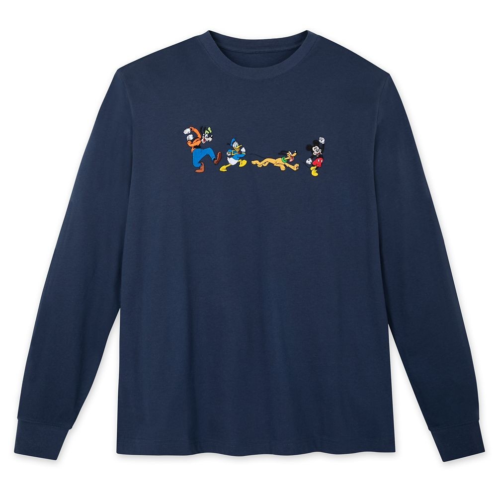 Mickey Mouse and Friends Long Sleeve T-Shirt for Adults | Disney Store