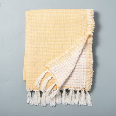 Solid Gauze Throw Blanket - Hearth & Hand™ with Magnolia | Target