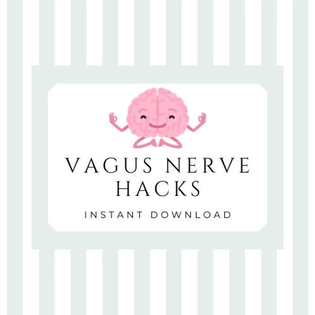 Vagus Nerve Anxiety Hacks Instant Download | Etsy (US)