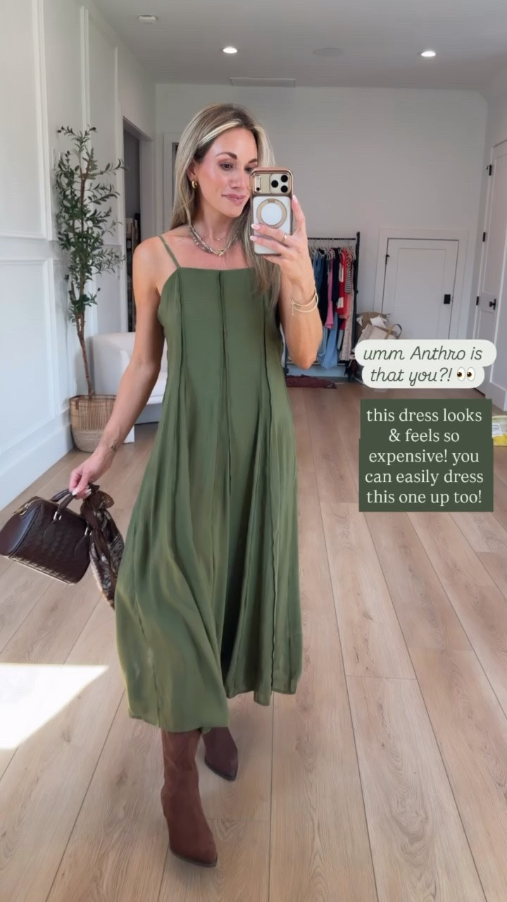 loving this green! the perfect fall transition dress! wearing my true size xsmall! grab it while it’s still on sale!!

#LTKootd #LTKSeasonal