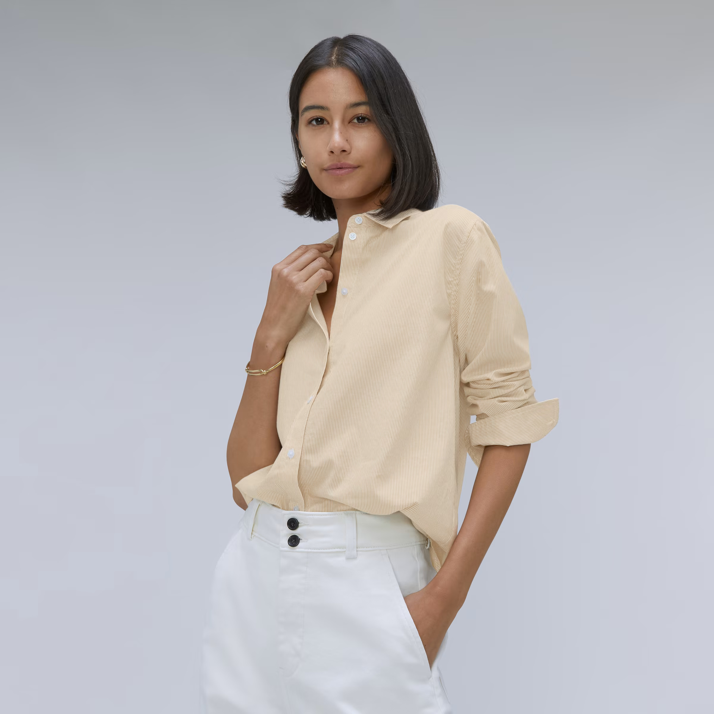 The Silky Cotton Relaxed Shirt | Everlane