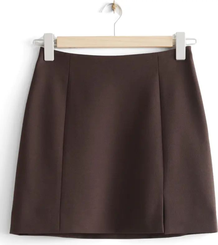 & Other Stories A-Line Miniskirt | Nordstrom | Nordstrom