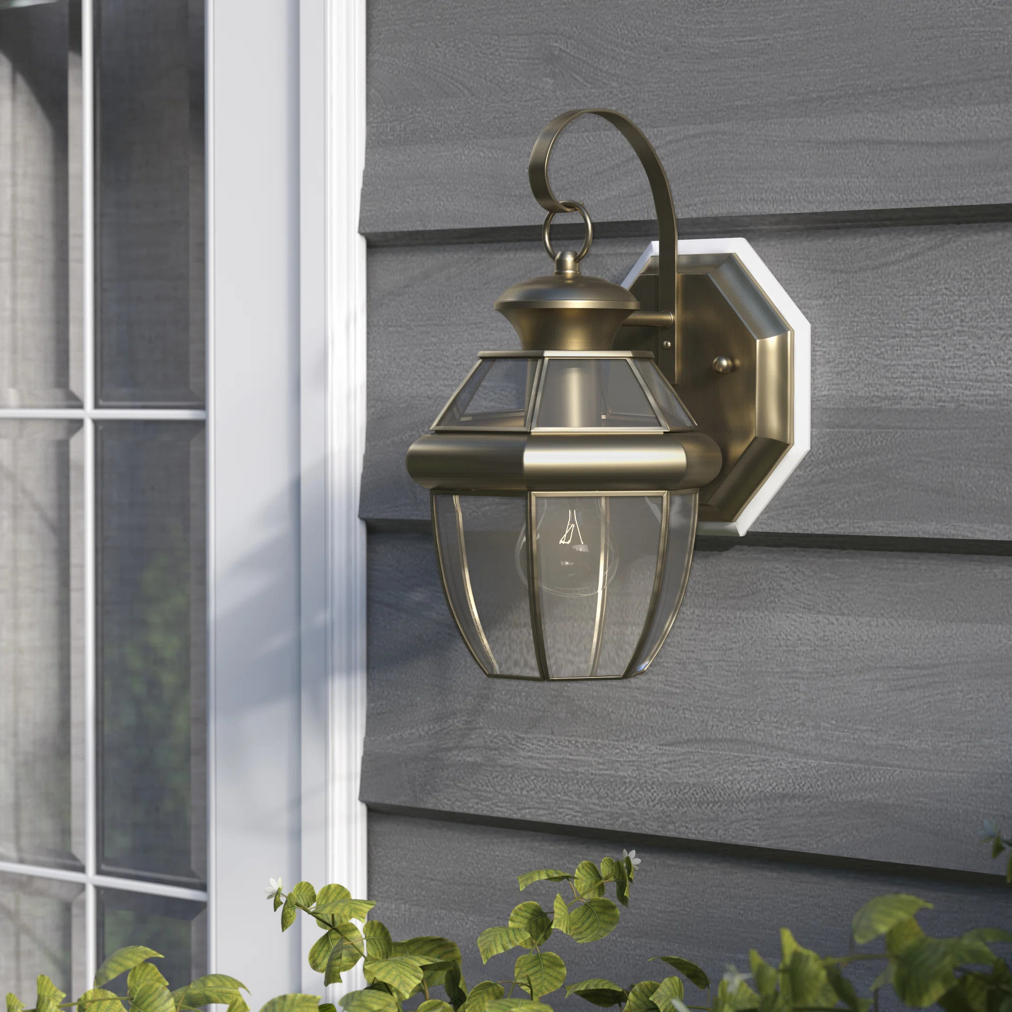 Lark Manor™ Alexavier Solid Brass Wall Light & Reviews | Wayfair | Wayfair North America