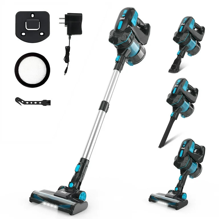 INSE Cordless Vacuum Cleaners, 6-in-1 Stick Vacuum for Floor Pet Hair Home, V770 | Walmart (US)
