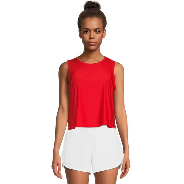 Avia Women's Cutout Back Cropped Tank Top | Walmart (US)