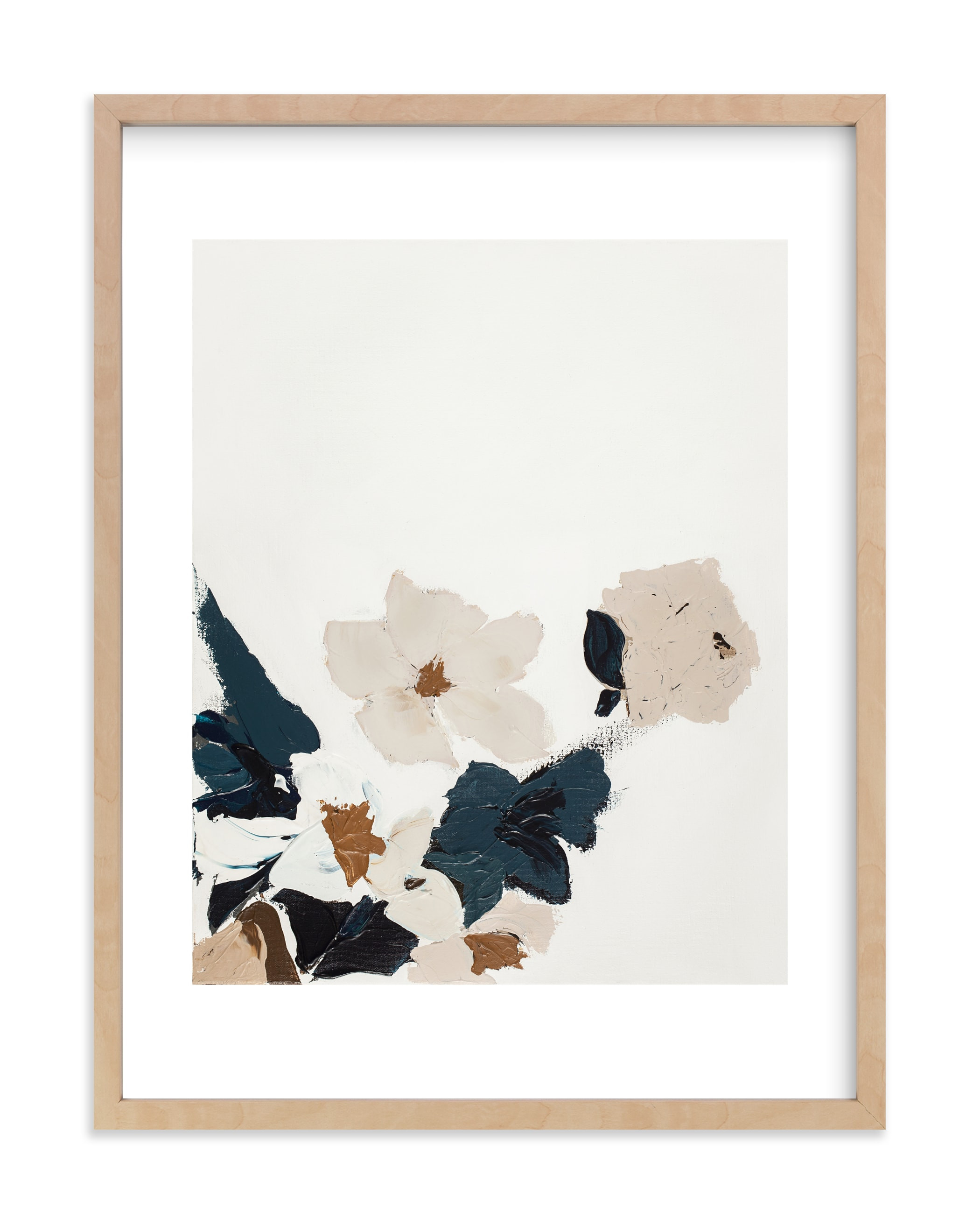 "Abstract Botanical Floral Diptych I" - Painting Limited Edition Art Print by Caryn Owen. | Minted