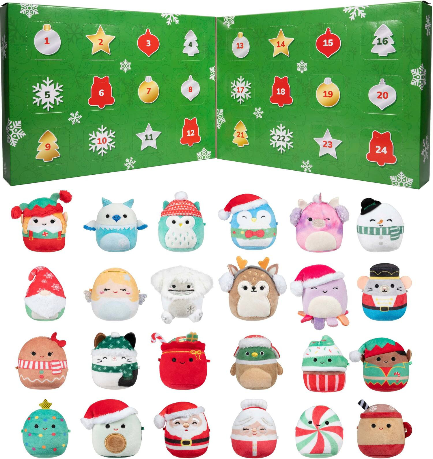Jazwares Squishmallows  24-Day Micromallows Holiday Advent Calendar SQMM0046 - Best Buy | Best Buy U.S.