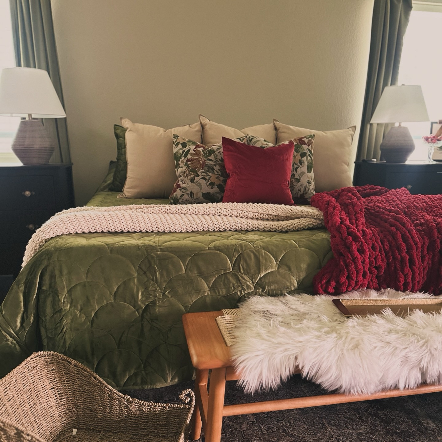 Christmas Bedding! ♥️🎄⭐️🎅

#LTKHoliday #LTKHome #LTKSeasonal