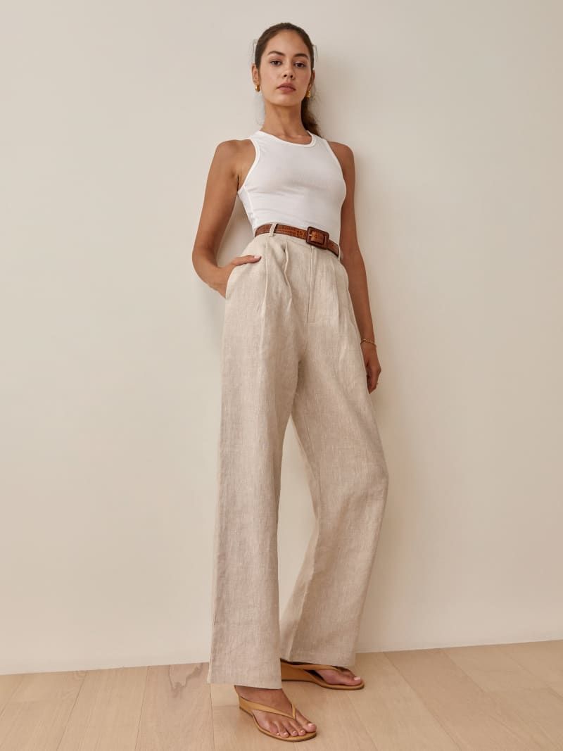 Petites Vesta Pant | Reformation (US & AU)