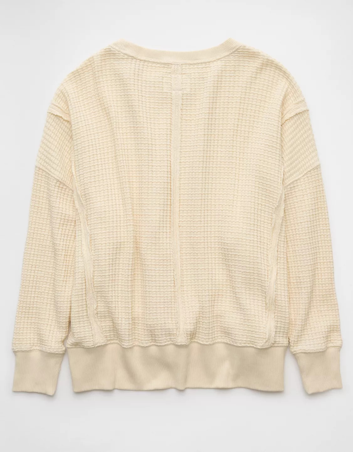 AE Big Hug Waffle Sweatshirt | American Eagle Outfitters (US & CA)