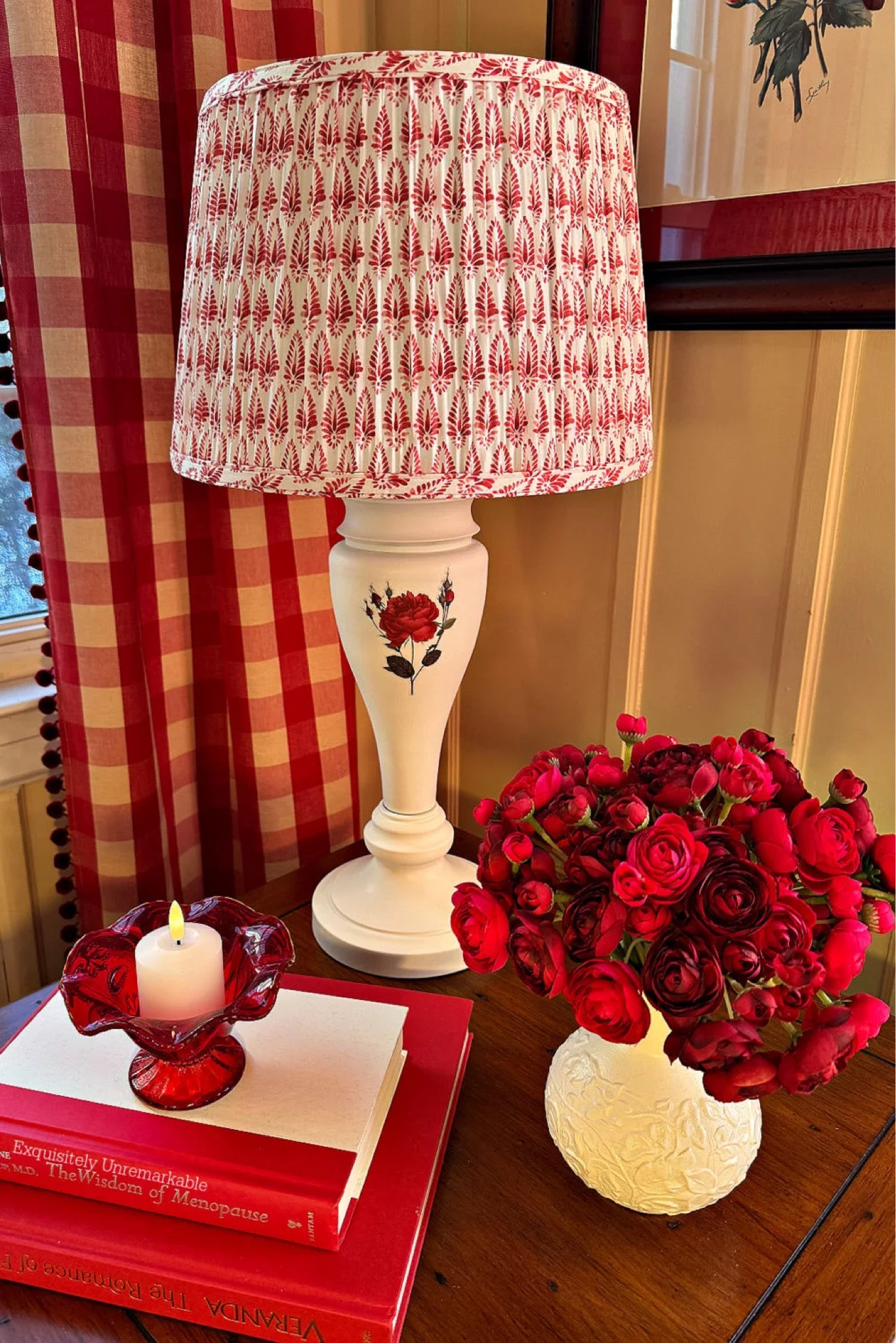 Smitten with this patterned lampshade. It adds charm and style to any room. Love it so much I bought it in red and green! 

#LTKSaleAlert #LTKHome