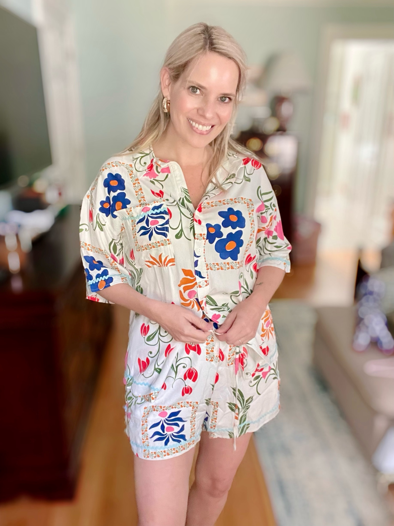 Coordinating shorts set, travel outfit, swim cover up 

#LTKFindsUnder100 #LTKSwim #LTKFindsUnder50