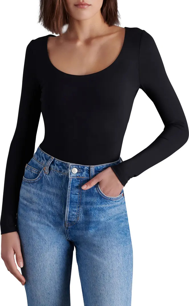 Steve Madden Yura Scoop Neck Bodysuit | Nordstrom | Nordstrom