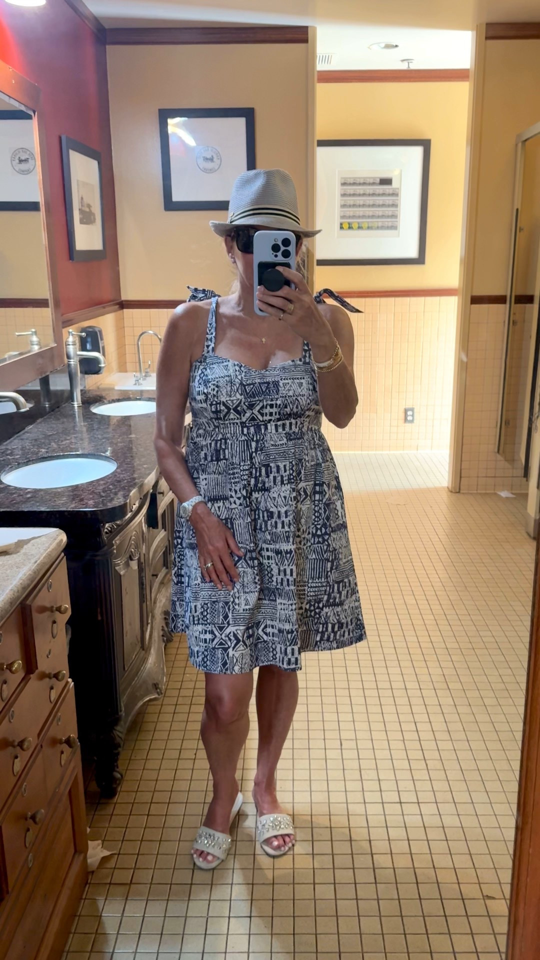 This dress designer is so good! I'm wearing last years collection but I'm linking current collection sale dresses here. The quality and details to each collection is top notch. Great for travel. Resort Wear. 

#LTKTravel #LTKOver40 #LTKootd