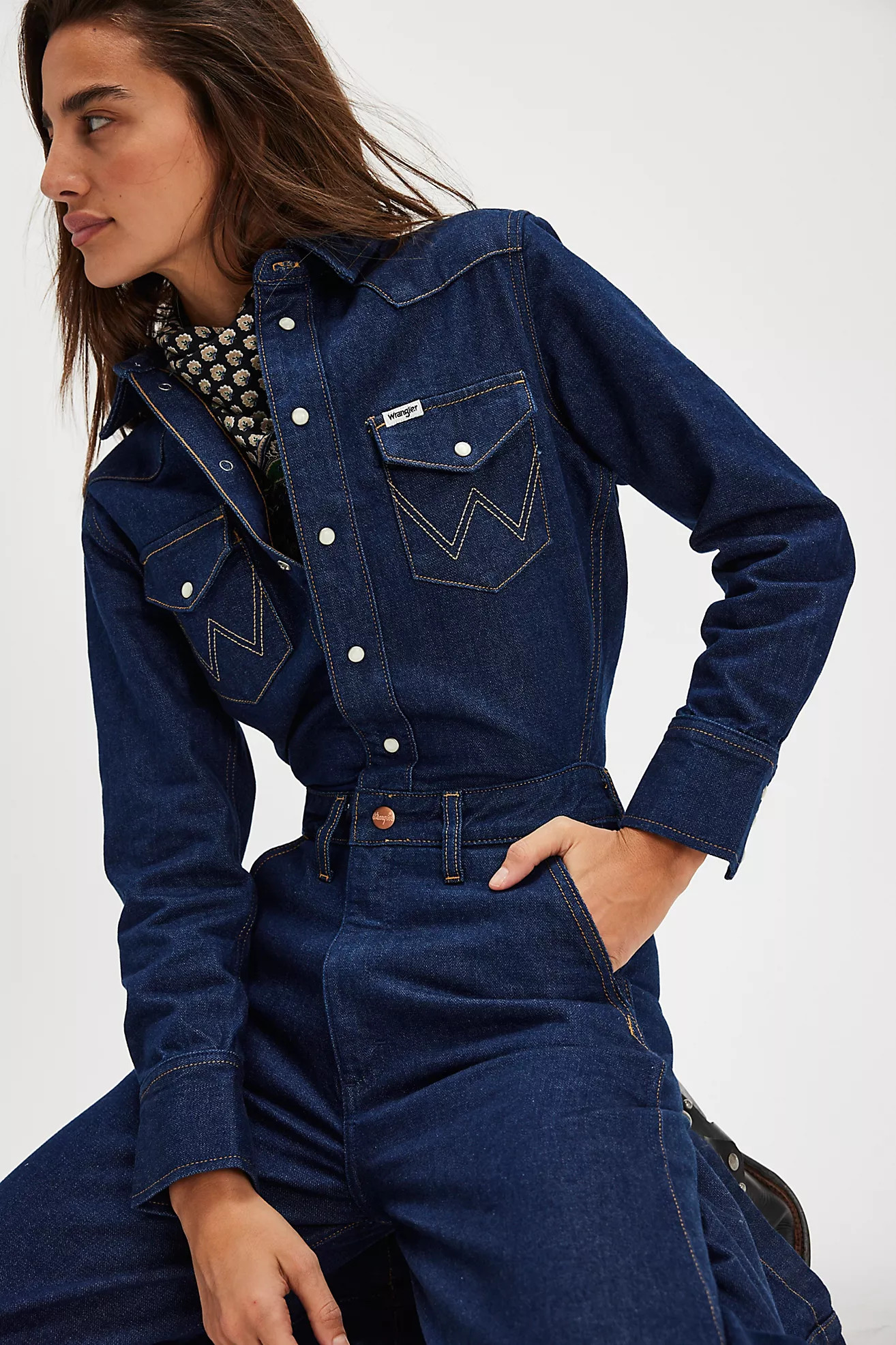Wrangler Trouser Coverall | Free People (Global - UK&FR Excluded)