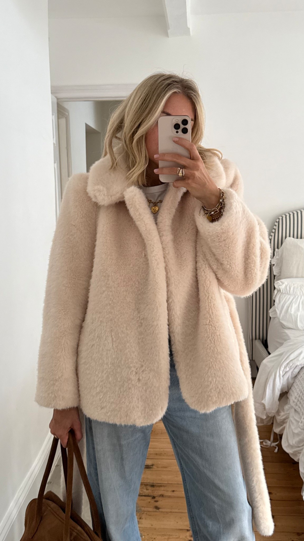 Zara white fur jacket, cream fur coat 

#LTKwinter #LTKuk #LTKautumn