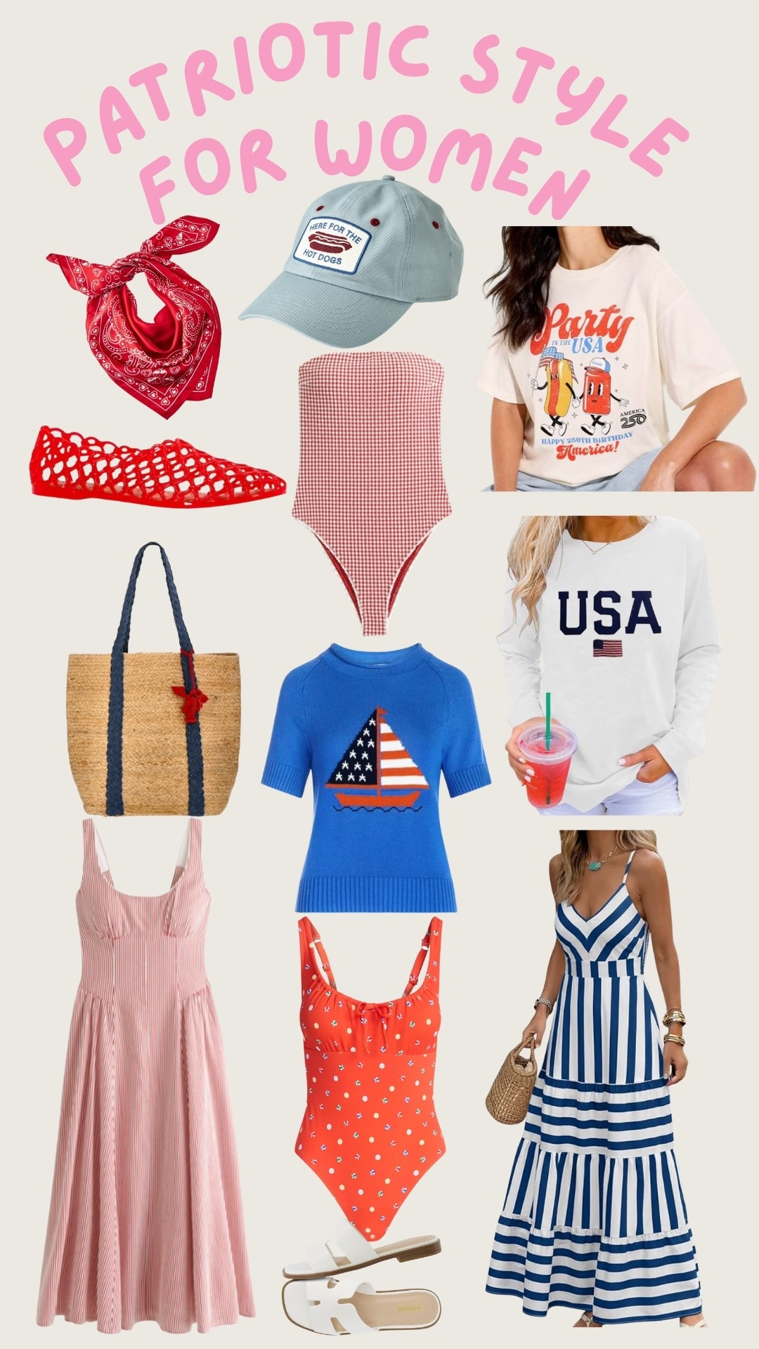 Patriotic style for the 4th that I am loving!

#LTKootd #LTKSeasonal