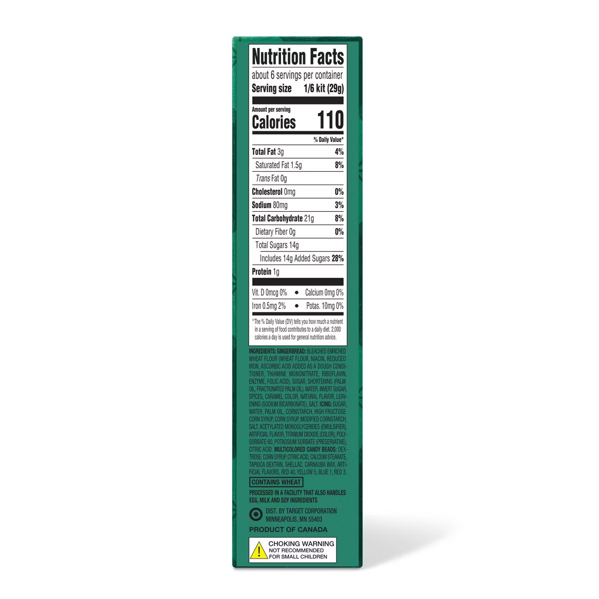 Christmas Mini House Gingerbread House Kit - 6.2oz - Favorite Day™ | Target