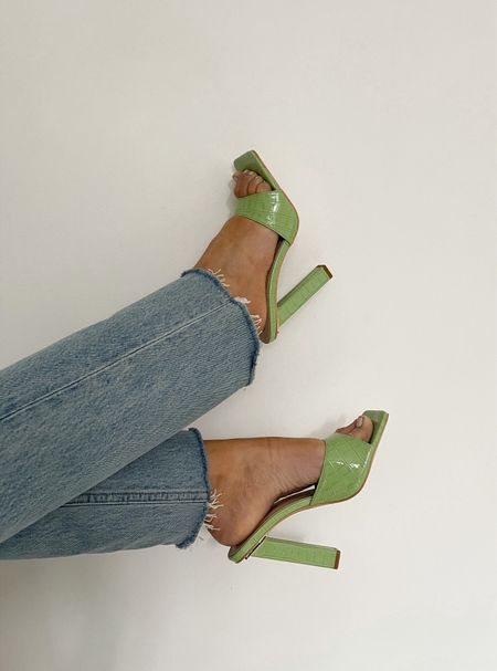 Green pastel spring block heels … i sized up a half size + love the fit 🤌🏼

#LTKshoecrush #LTKFind #LTKunder100