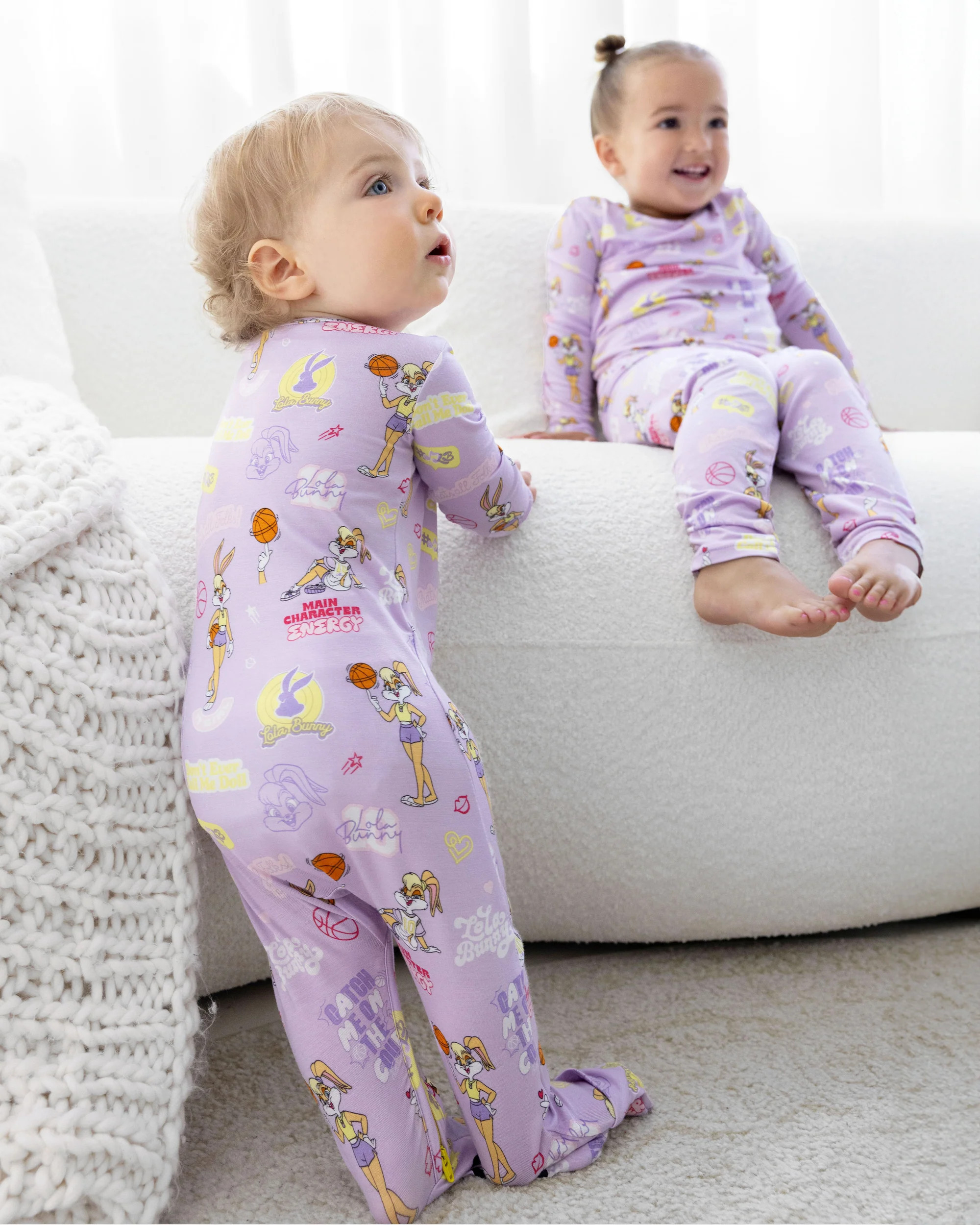 Lola Bunny Bamboo Convertible Footie | Bellabu Bear