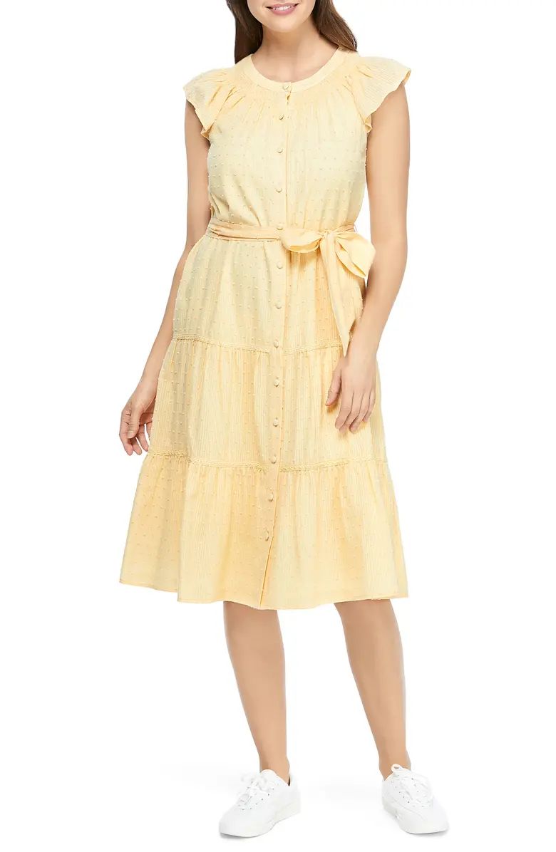 Peggy Clip Dot Tiered Dress | Nordstrom