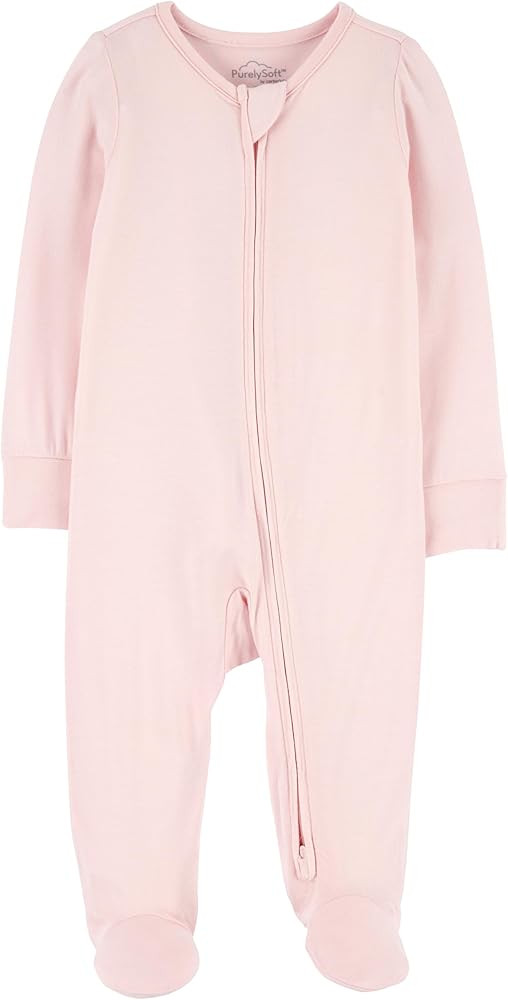 Carter's baby-girls Purelysoft Sleep and Play Pajamas | Amazon (US)