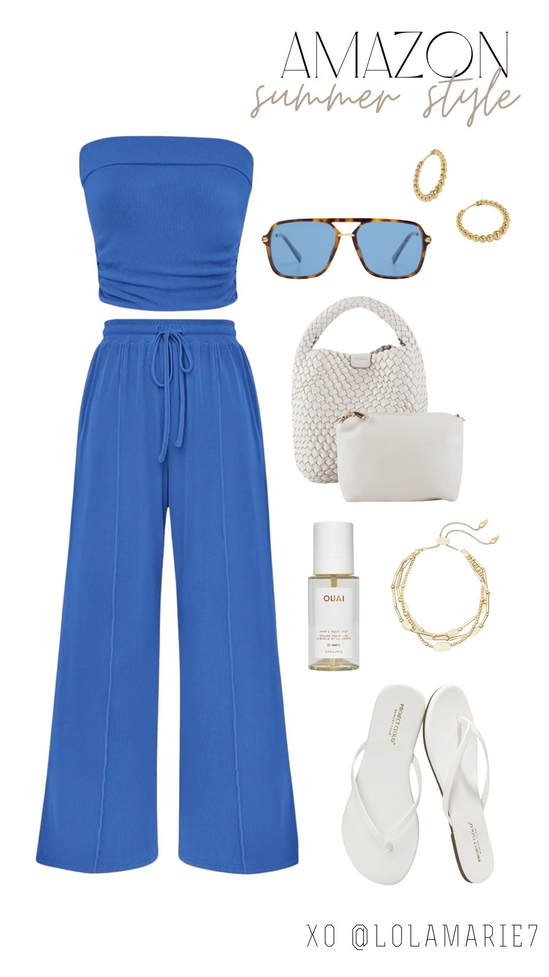 Amazon Summer Style 💙

#amazonfinds #summerfashion #matchingset

#LTKStyleTip #LTKFindsUnder50 #LTKItBag