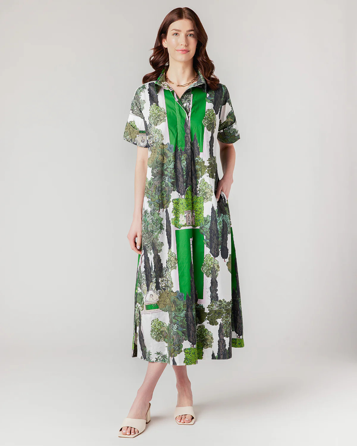 Tuscan Villa Taza Maxi Dress | Katie Kime Inc