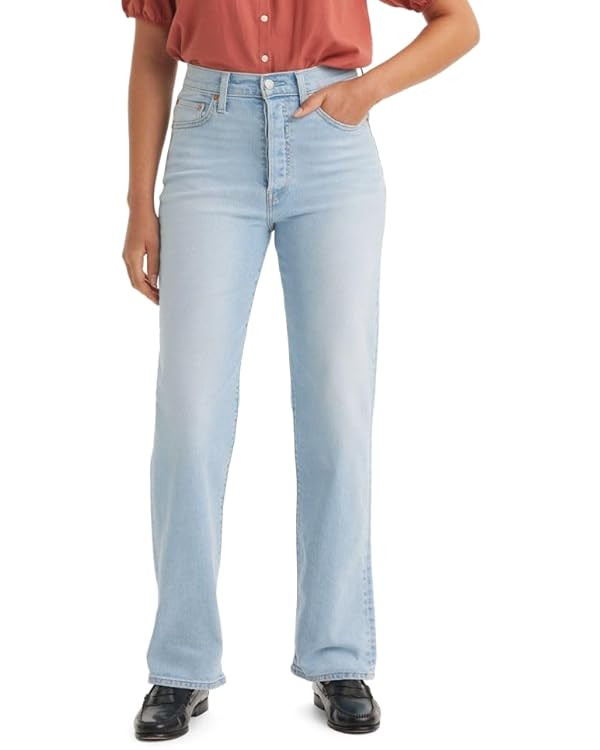 Levi's Women's Ribcage Straight Full Length Jeans | Amazon (US)