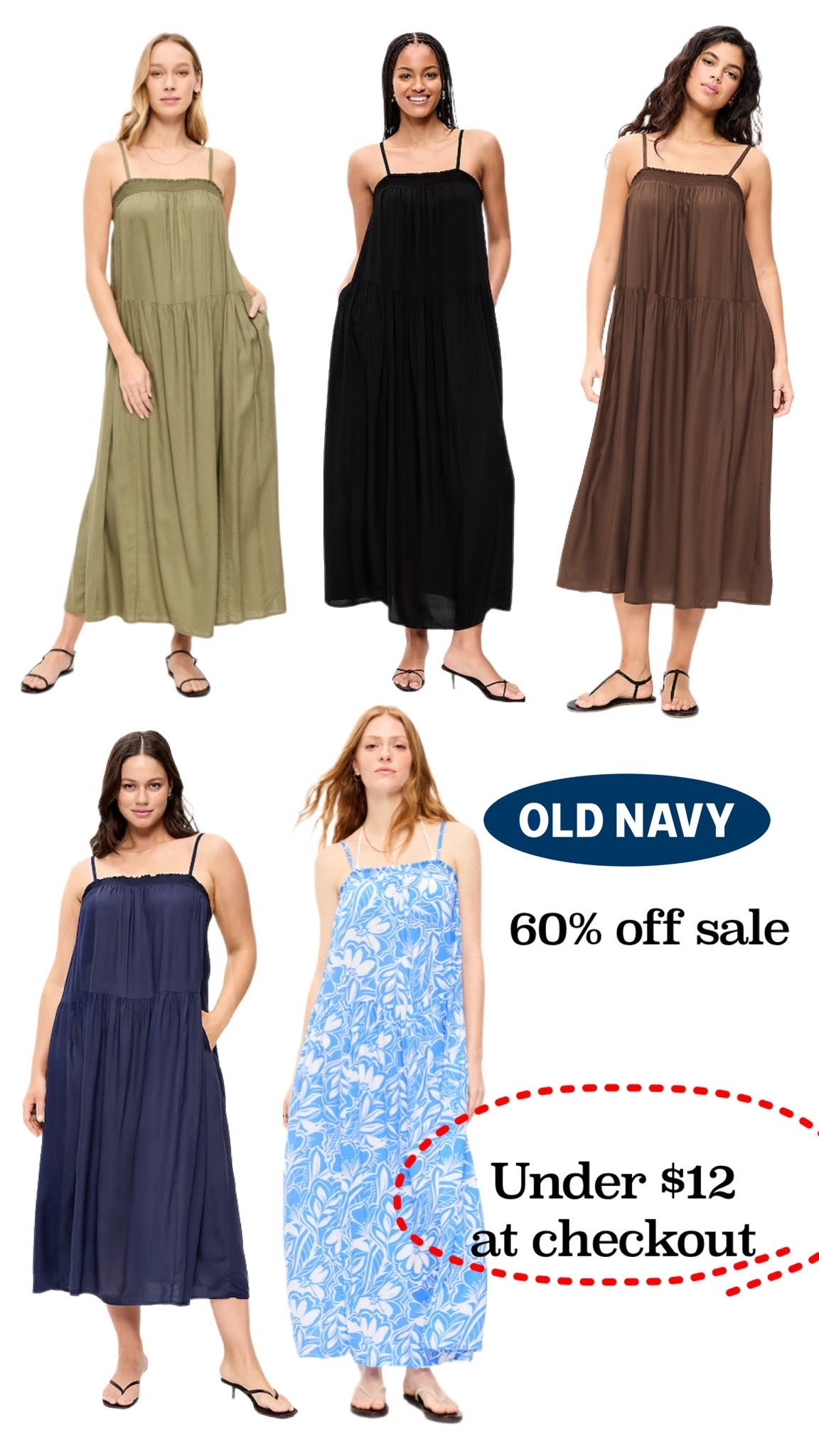 Amazing sale at old navy
60% off 
Additional 30% off at check out 
Summer dresses on sale

#LTKSaleAlert #LTKBump #LTKmomlife