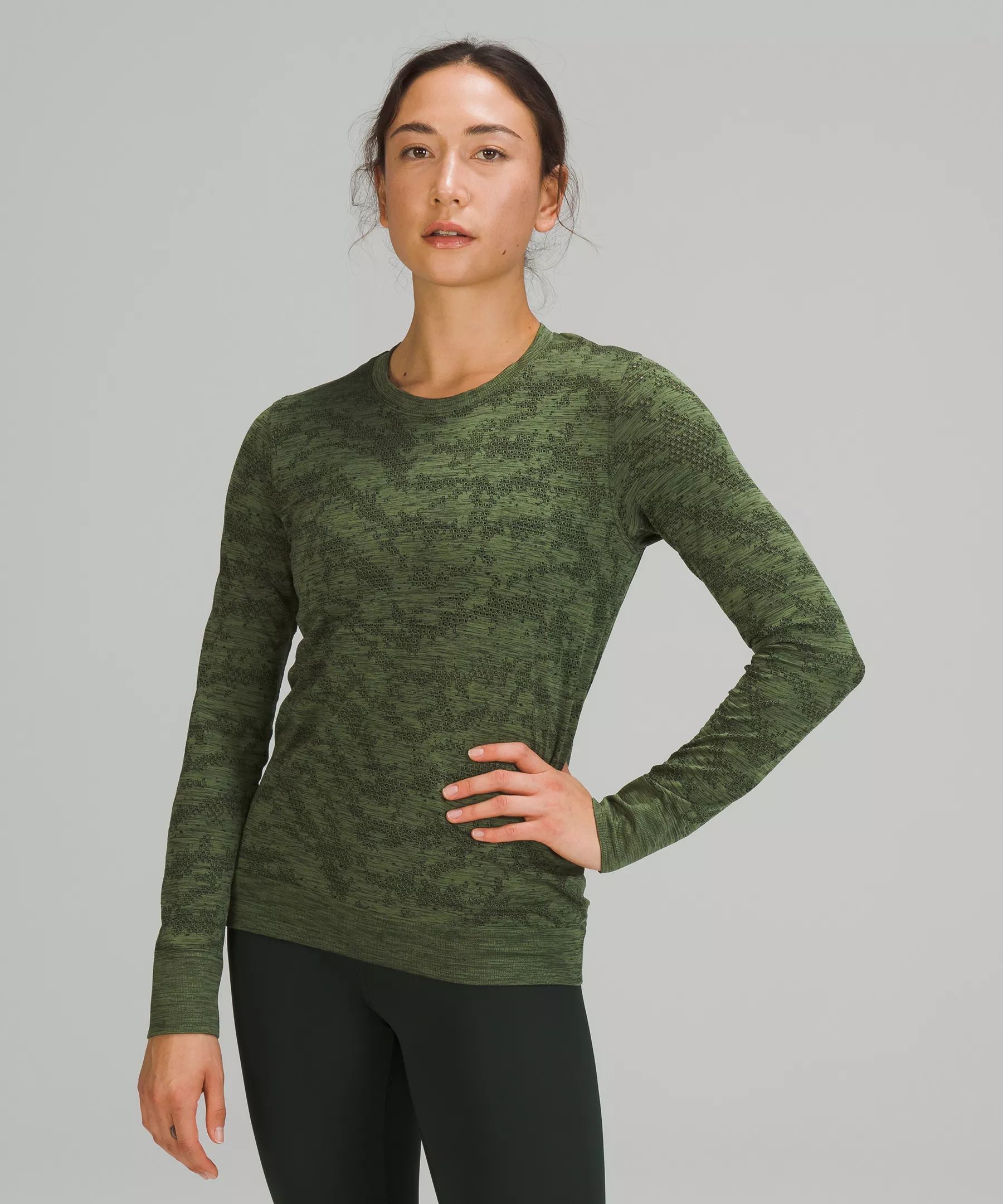 Swiftly Breathe Relaxed-Fit Long Sleeve Shirt | Women's Long Sleeve Shirts | lululemon | Lululemon (US)