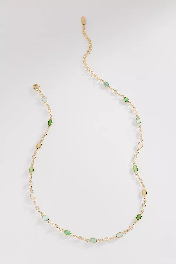 Infinity Gemstone Necklace | Anthropologie (US)