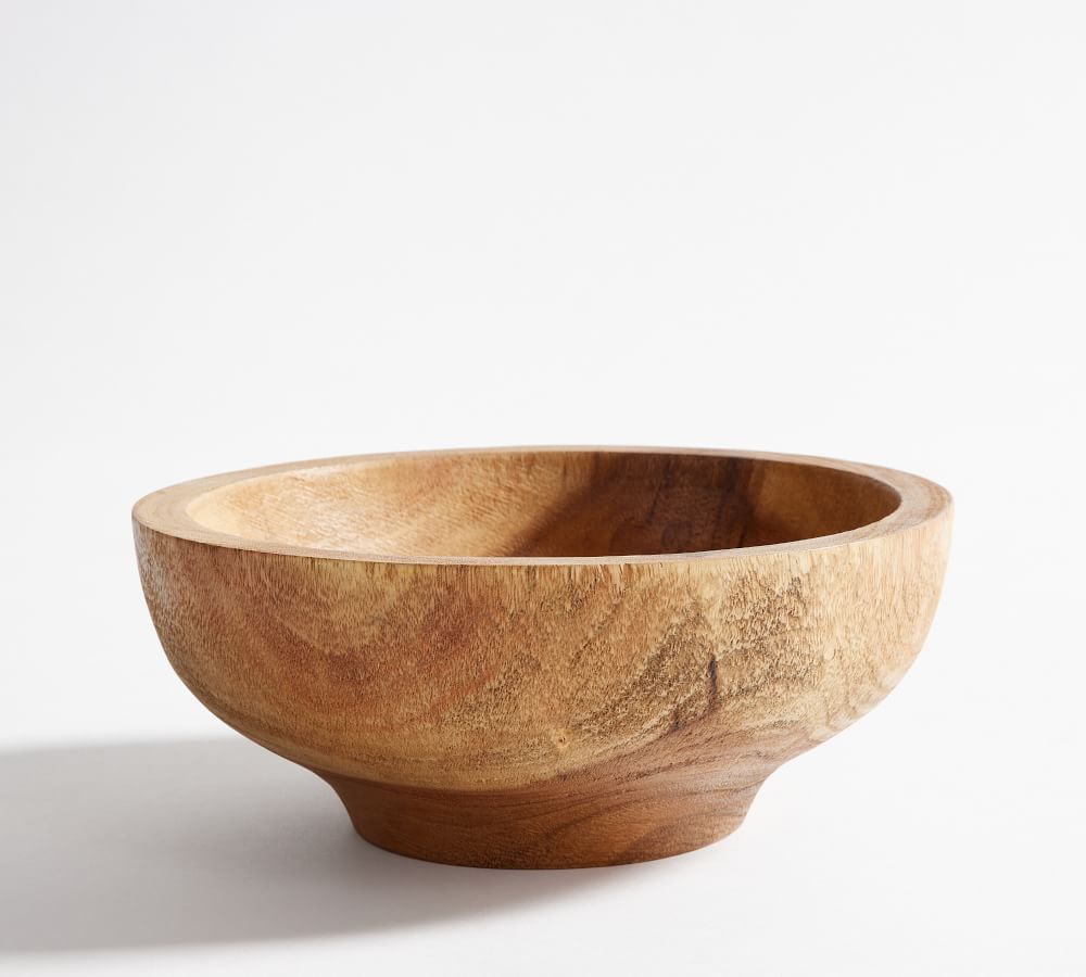 Charred Wood Bowl, Small, Natural | Pottery Barn (US)