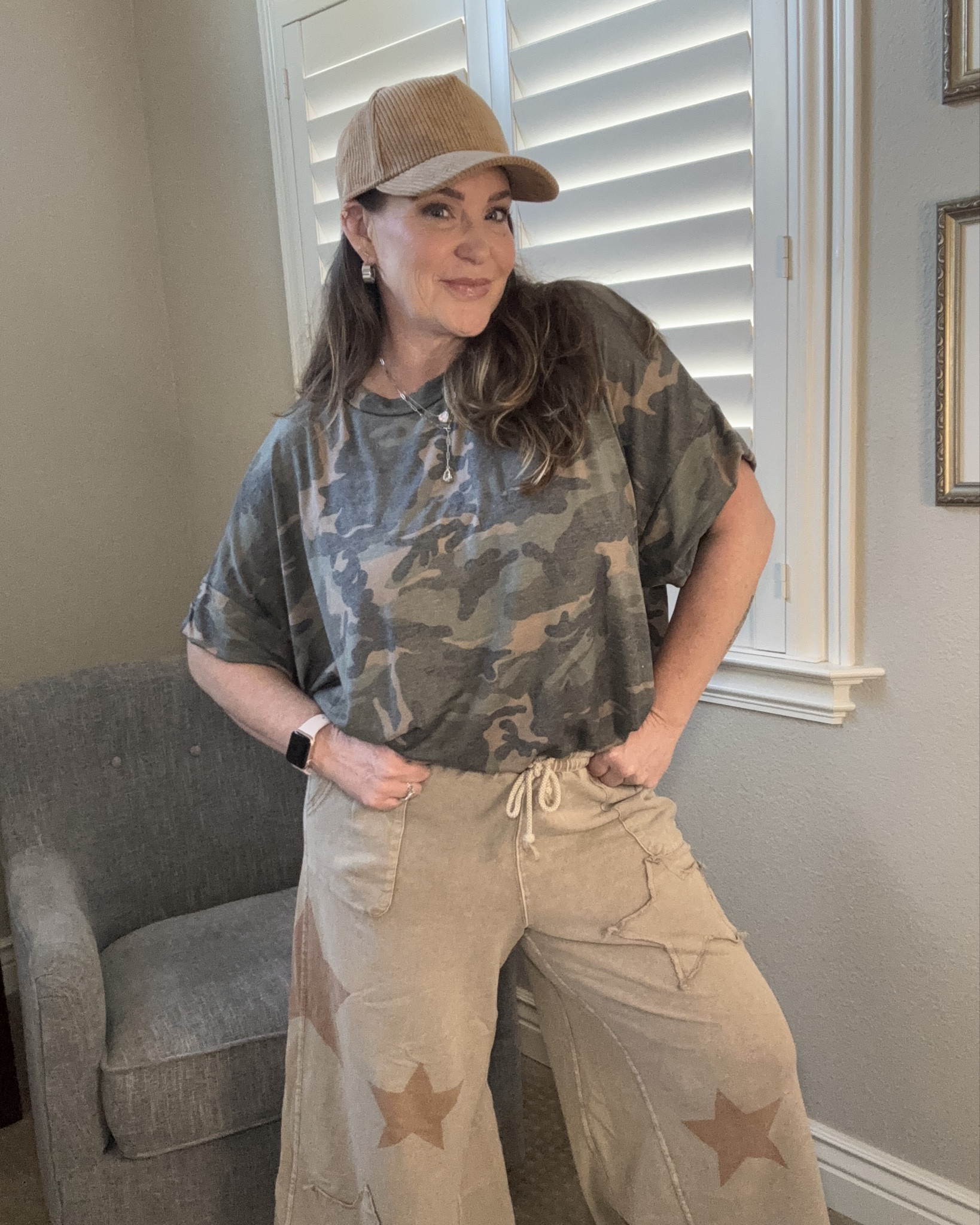 Camo for the win!! Love these pieces!! 

#LTKootd #LTKOver40 #LTKMidsize